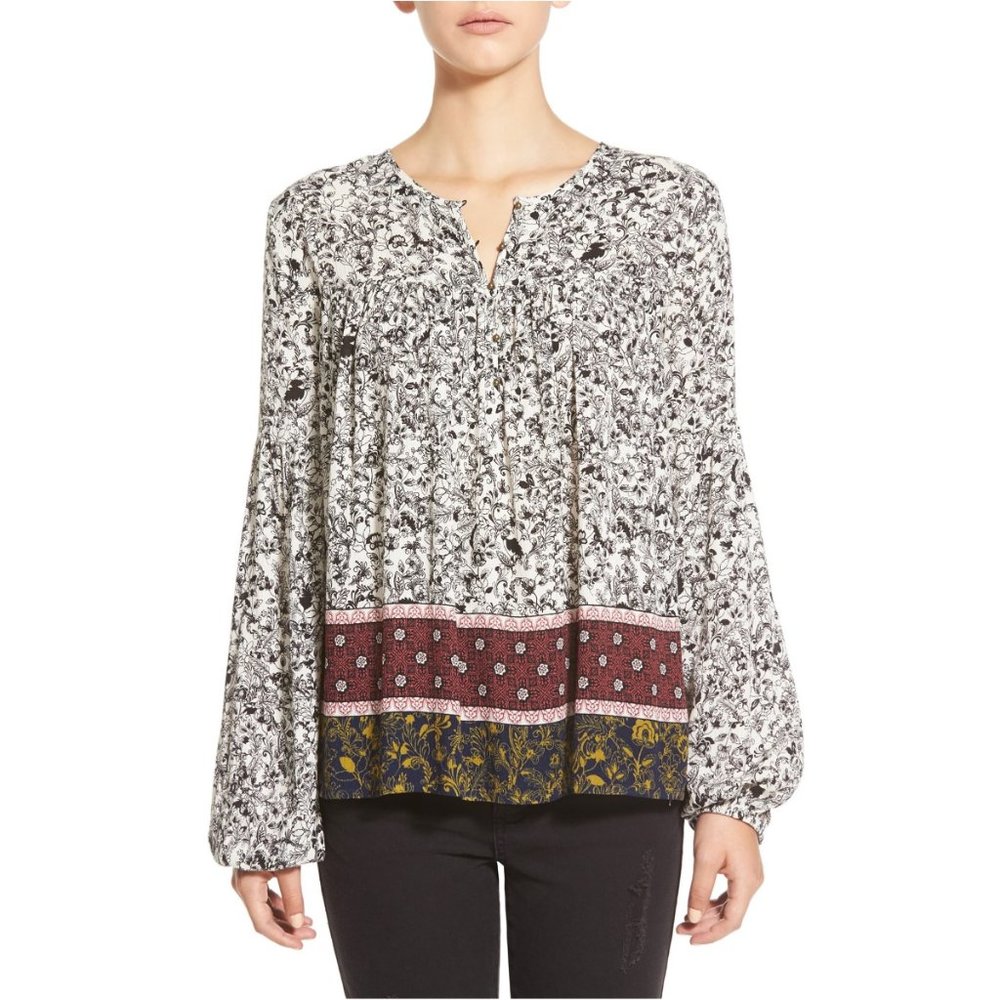 Nordstrom Chloe K Printed Blouse